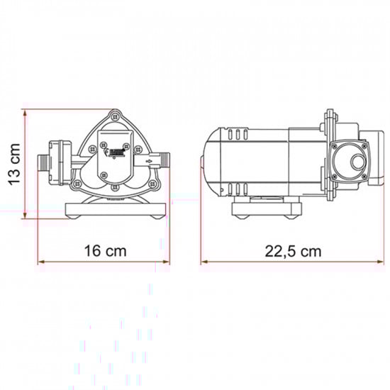 POMPE AQUA 8 FIAMMA 10 L